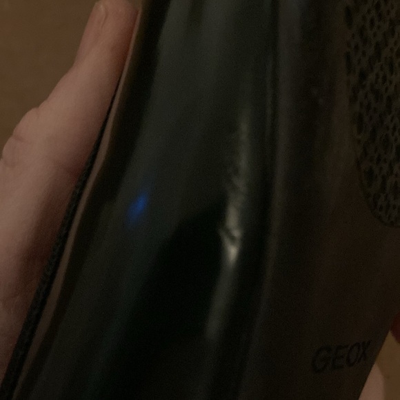 Geox Respira Italian Loafers Ballet Flats Gold Accent EU 38.5/US 8.5/9 - Picture 9 of 9